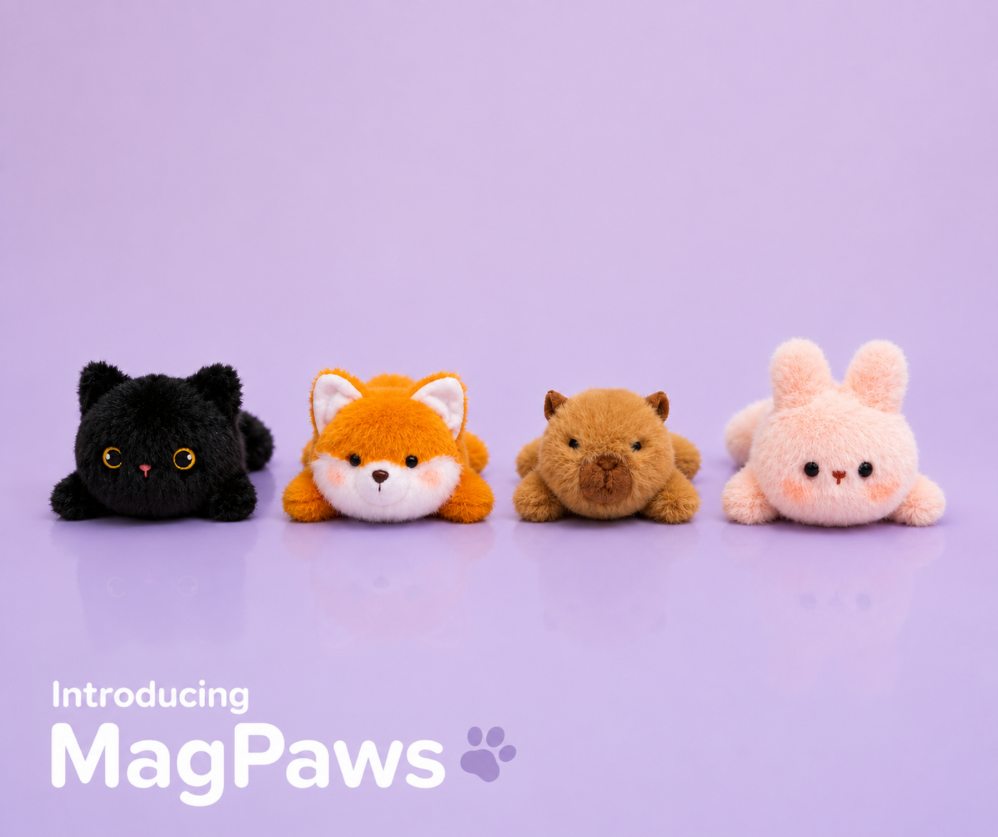 MagPaws™ Magnetic Car Plush
