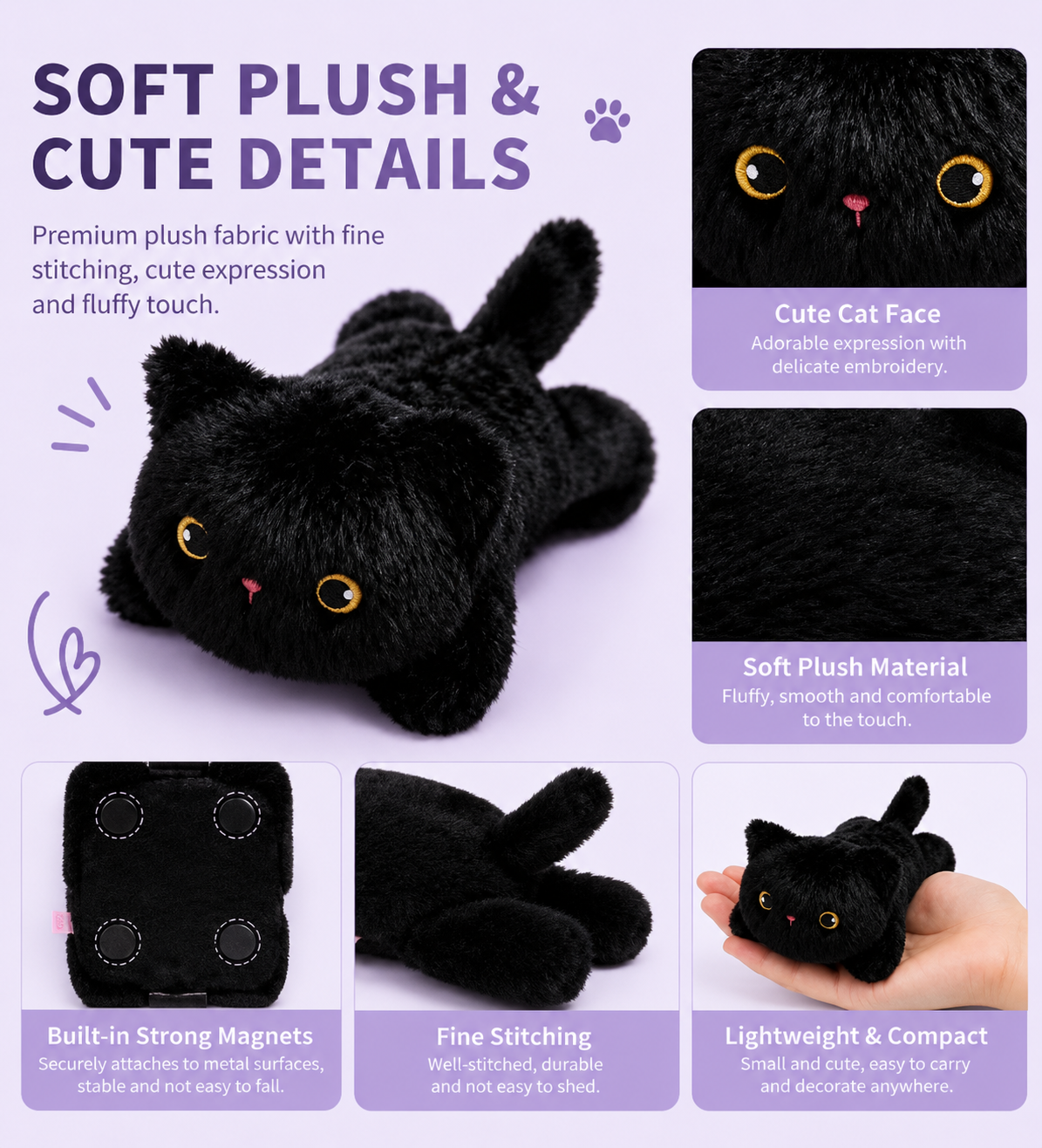 MagPaws™ Magnetic Car Plush
