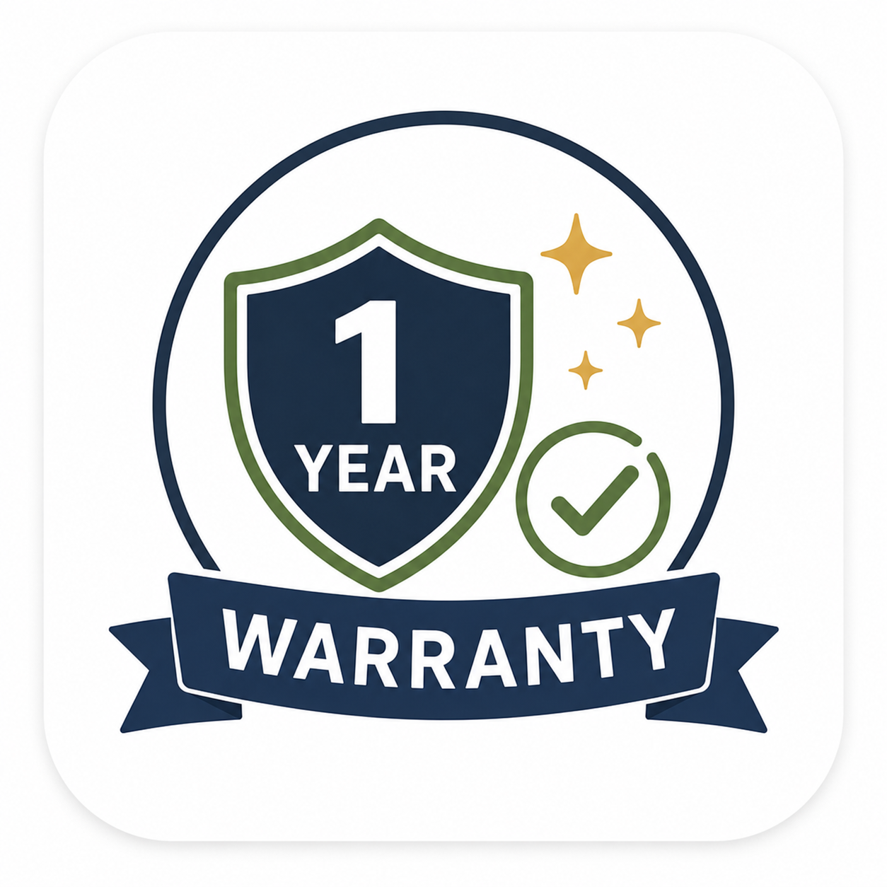 1-Year Warranty